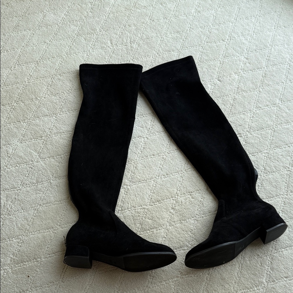 Black Over-the-Knee Boots